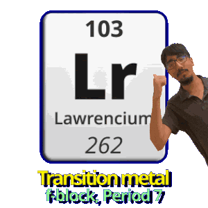 Group 3 Actinide Sticker