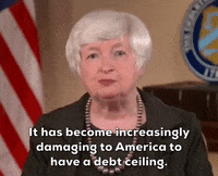 Janet Yellen Debt Ceiling GIF by GIPHY News