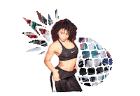 dance pineapple Sticker by Jim Buddy