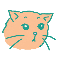Angry Cat Sticker