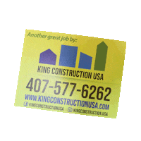KingConstructionUSA construction roofing kingconstructionusa orlando roofing Sticker