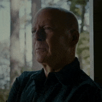 Bruce Willis Thinking GIF by VVS FILMS