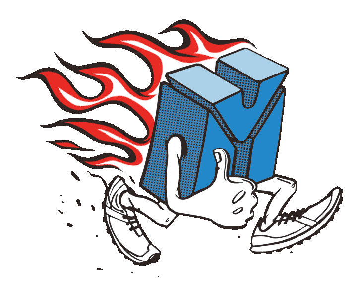 Run Mountain Sticker by MILLET