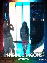 evolve GIF by IMAGINE DRAGONS ARCADE