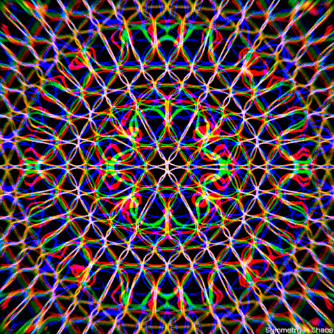 symmetryinchaos giphyupload blender3d #op #dispersion #art #loop #wave #hexagon GIF