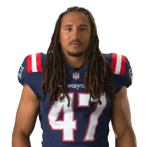 Leaving Peace Out Sticker by New England Patriots
