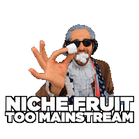 Marshmallow Too Mainstream Sticker