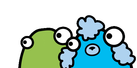 Frog Wtf Sticker by Studio 100