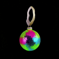 Nissart christmas rainbow xmas light GIF