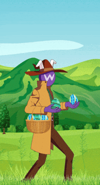 Easter Eggs Dancing GIF