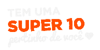 N10 Nota10 Sticker by A Legítima Super 10
