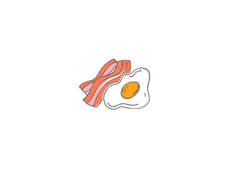 littlemissun giphyupload breakfast egg eggs Sticker