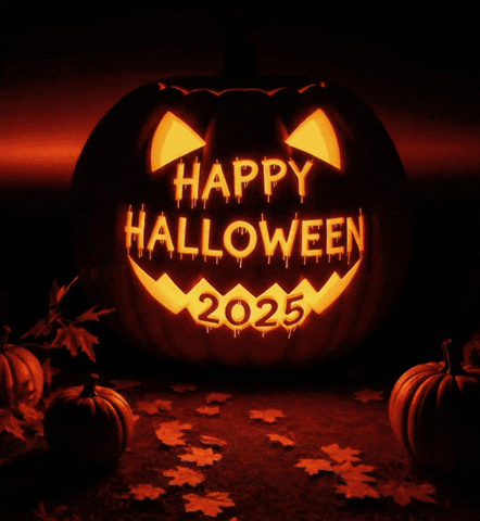 Glowing October 31 GIF