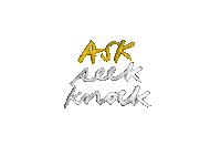 willisturingan calligraphy ask bible handwritten Sticker