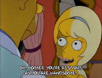 Excited Season 3 GIF by The Simpsons