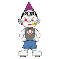 La U Crema Sticker by Zhot Shop