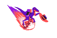 Pixel 8Bit Sticker by Airplan
