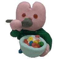 Cereal Eat Sticker
