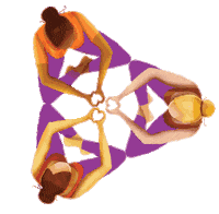 unity women Sticker by HuMandalas