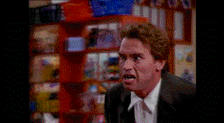 arnold schwarzenegger shut up GIF