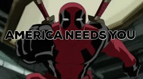 VMKwolverinelogan giphygifmaker deadpool GIF
