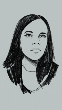 giuliapex art illustration eyes selfie GIF