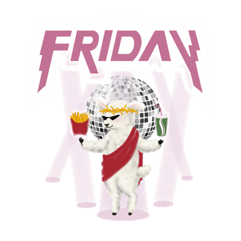 friday sheep Sticker by JENDES