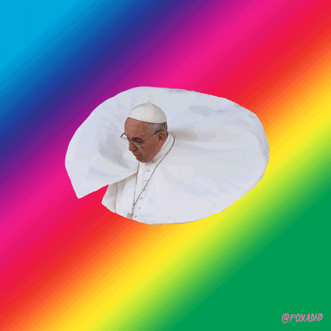 Pope Francis GIF by Animation Domination High-Def