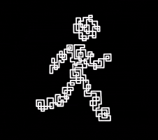 Black And White Running GIF by Tienqa