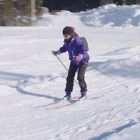 ski vinter GIF by NRK P3