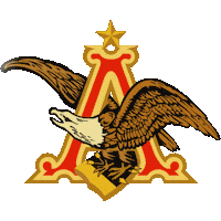 AnheuserBusch logo beer eagle reflective Sticker