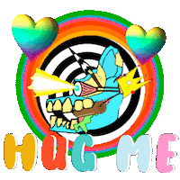 Love Me Hug Sticker