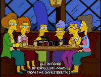 marge simpson luanne van houten GIF