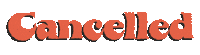Cancelled Sticker by Good Brat