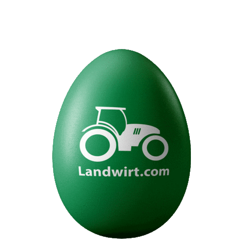 Landwirtcom giphyupload easter egg farming Sticker