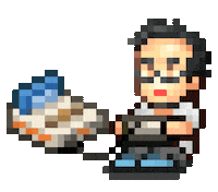 8Bit 16Bit Sticker