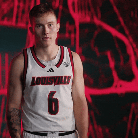 University Of Louisville Basketball GIF by Louisville Cardinals