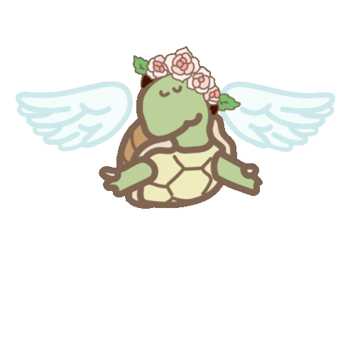 Angel Flying Sticker