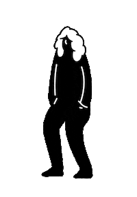 Dance Head Sticker