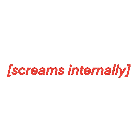 Scream Sticker