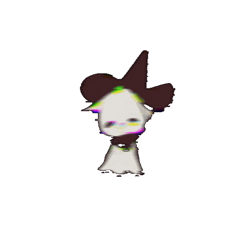 SenElric giphyupload cat halloween glitch Sticker