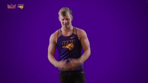 northern iowa mvc GIF by Missouri Valley Conference