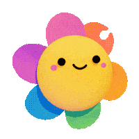 Rainbow Smile Sticker by dieter