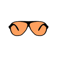 BluBlocker sunglasses 1980s 1990s shades Sticker