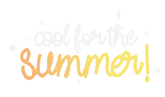 Happy Cool For The Summer Sticker