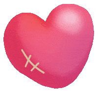 Heart Pink Sticker