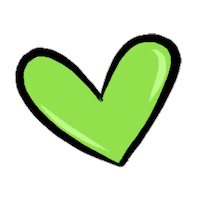 Corazon Verde Sticker