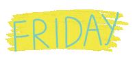Typography Friday Sticker by Migrant x Me