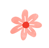Flower Daisy Sticker