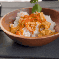 Satisfying Lets Eat GIF by Rice Robot